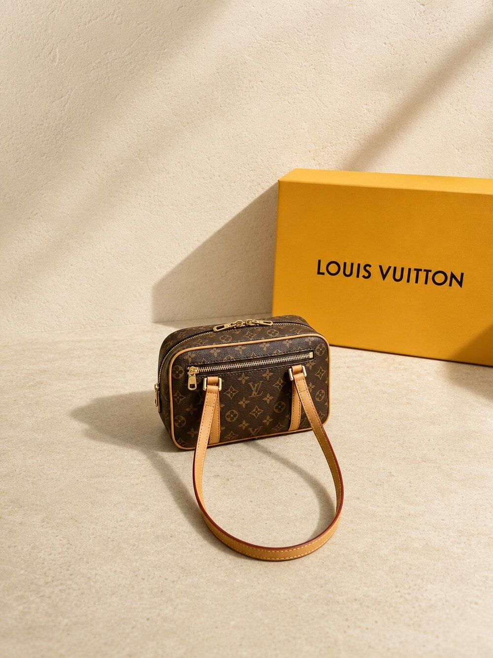 Louis Vuitton Top Handle Bag | Cité | Coated Canvas - Picture 5 of 6